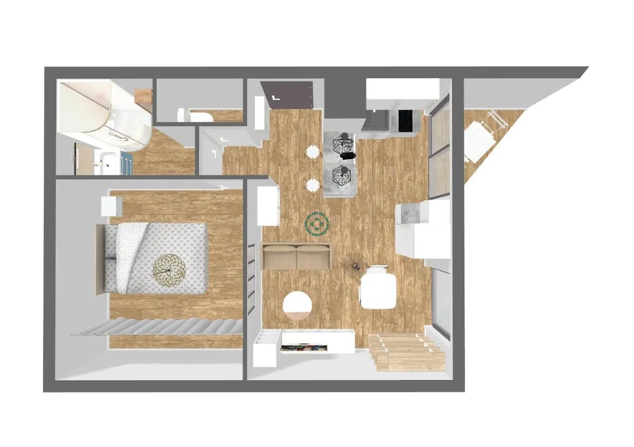 Apartmán Toulouse Hypercentre - Au Calme Des Salenques
